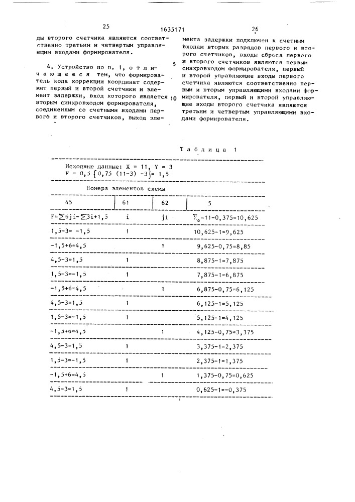 Устройство для отображения векторов на экране электронно- лучевой трубки (патент 1635171)