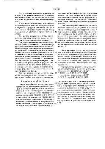 Пакер нагуманова (патент 2001958)