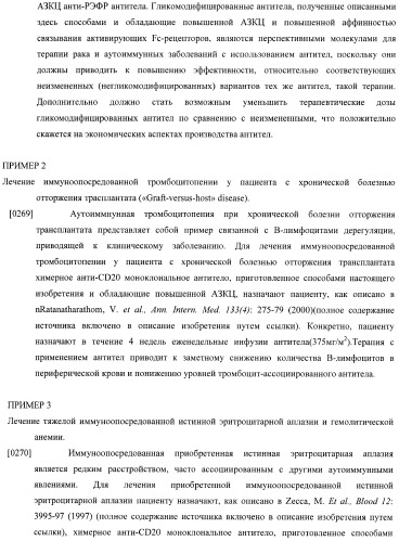 Конструкции слияния и их применение для получения антител с повышенными аффинностью связывания fc-рецептора и эффекторной функцией (патент 2407796)