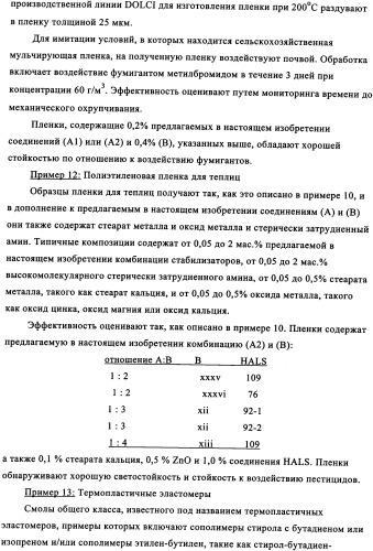 Синергетическая комбинация поглотителя уф-излучения (патент 2337113)