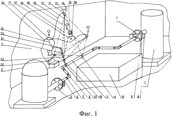 Способ определения формы судовой забойной трубы и настроечный шаблон (патент 2578175)