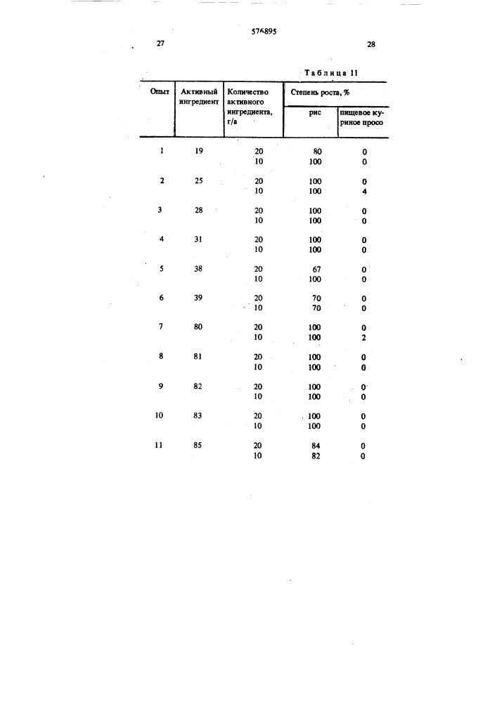 Гербицидная композиция (патент 576895)