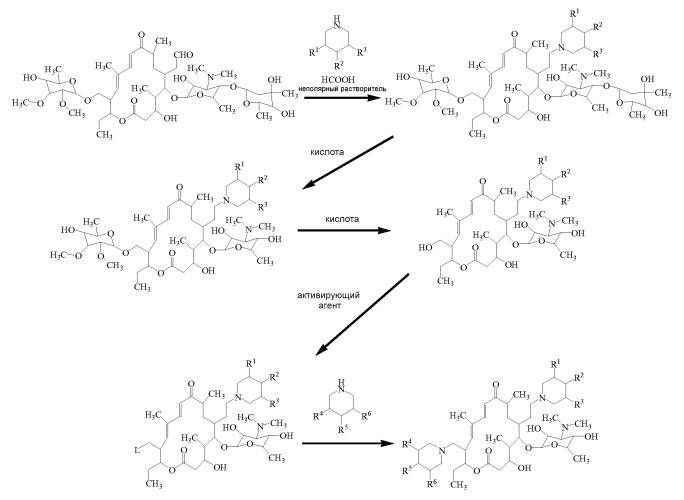 Способ синтеза макролидов (патент 2450014)