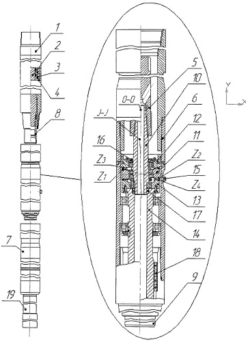 Установка высокомоментного редукторного турбобура (патент 2456425)