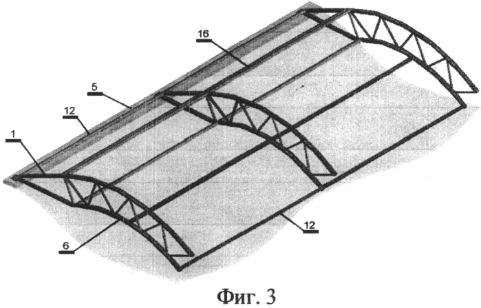 Стальная тентовая конструкция (патент 2553700)
