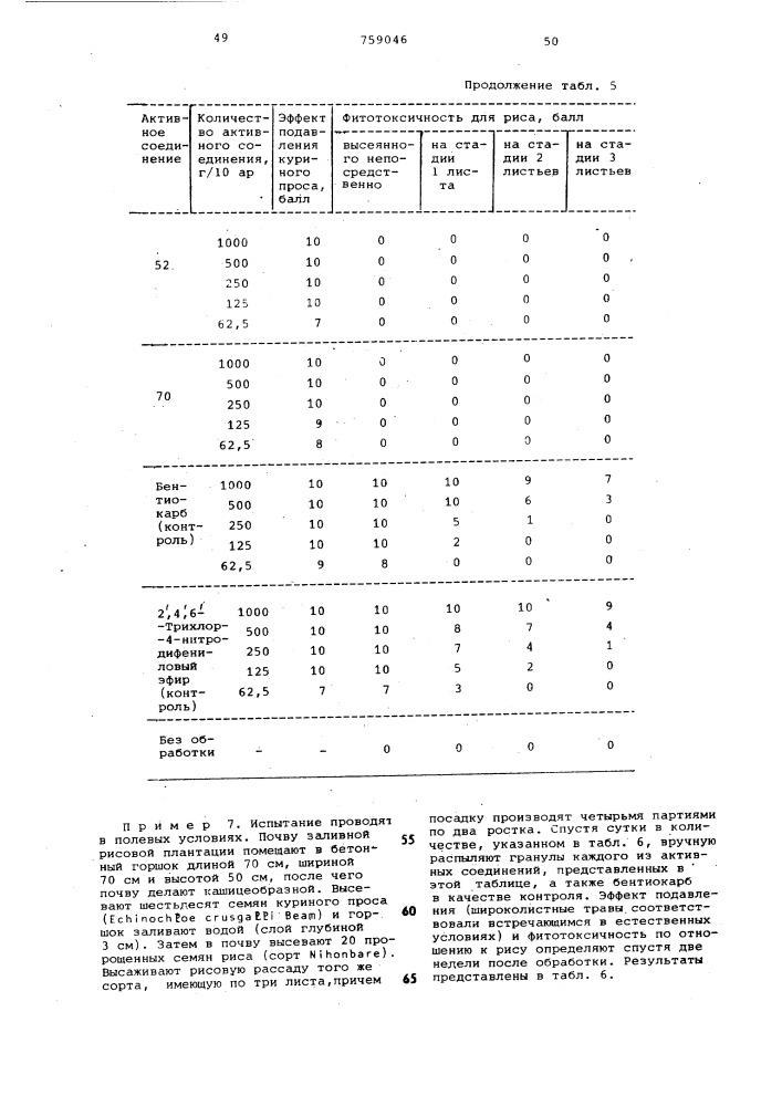 Гербицидная композиция (патент 759046)