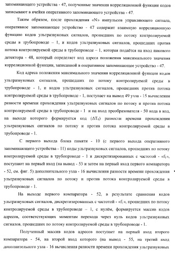 Устройство для определения объемного расхода контролируемой среды в трубопроводе (патент 2367912)