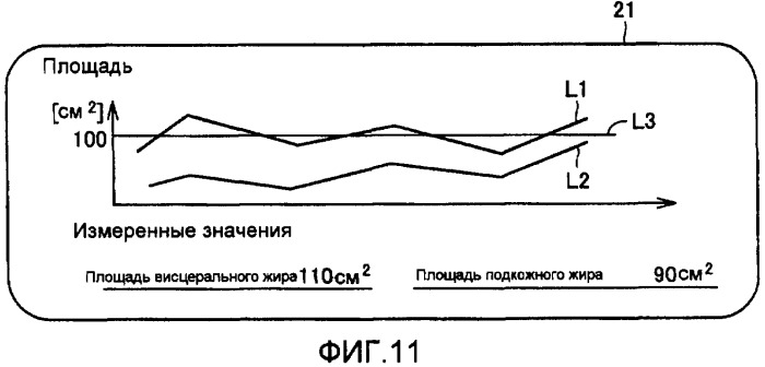 Устройство для измерения телесного жира, допускающее удобное и точное измерение количества висцерального жира (патент 2390307)