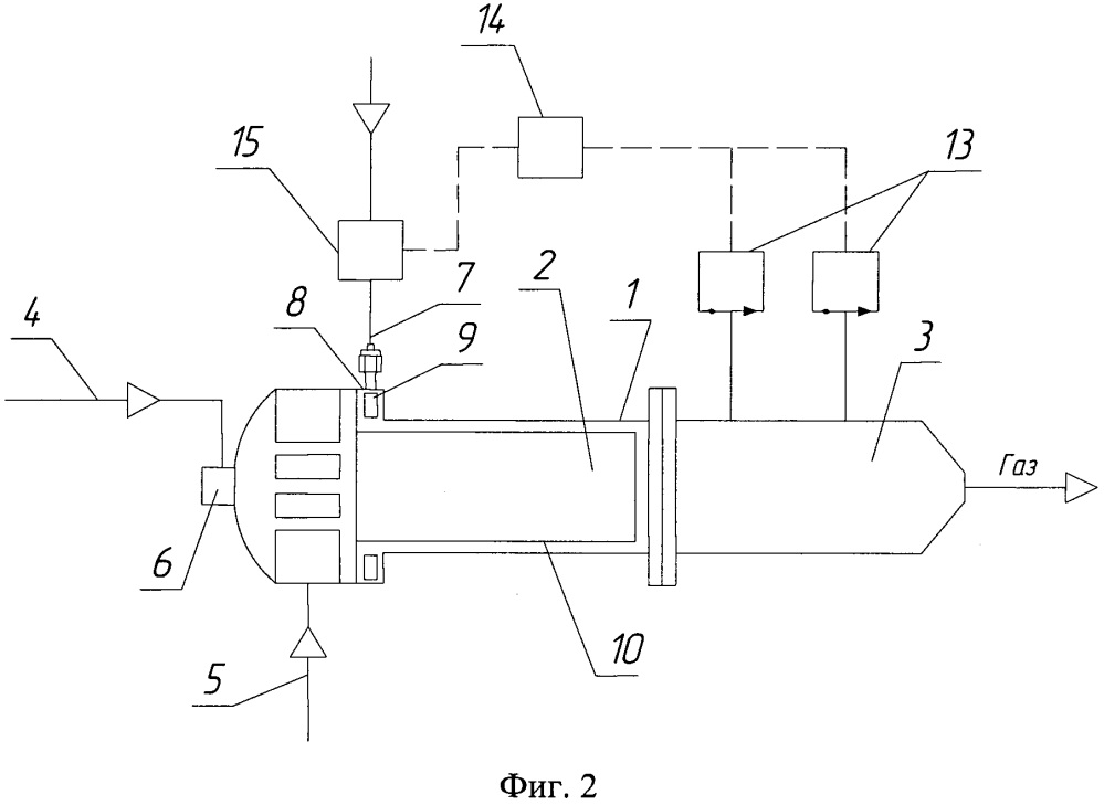 Способ образования газа в газогенераторе и газогенератор (варианты) (патент 2630625)