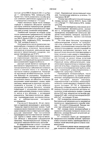 Способ лечения воспалительных заболеваний головного и спинного мозга и их оболочек (патент 2001642)