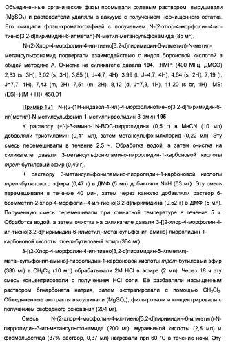 Ингибиторы фосфоинозитид-3-киназы и содержащие их фармацевтические композиции (патент 2437888)