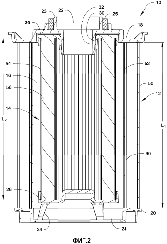 Двухступенчатый водоотделитель для топлива и фильтр для отделения твердых частиц (патент 2557613)