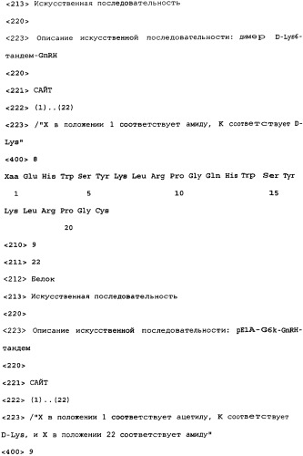 Пептиды gnrh-i и пептиды gnrh-ii (патент 2348648)