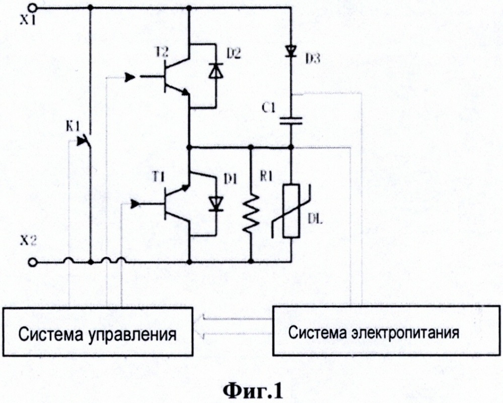 Топология схемы демпфирования токов короткого замыкания, метод и преобразователь на ее основе (патент 2665683)