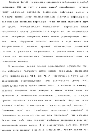Носитель информации, способ воспроизведения и способ записи (патент 2340958)