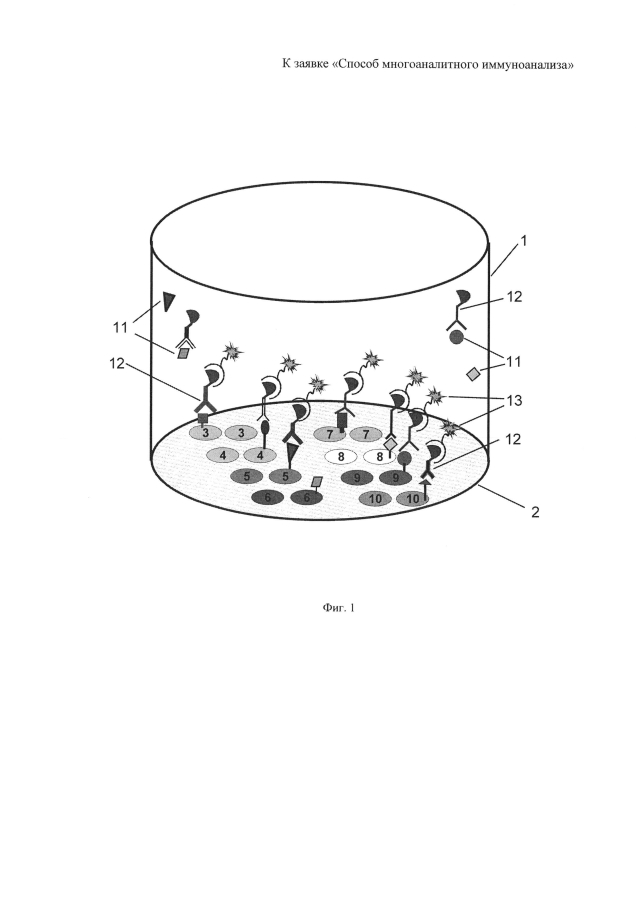 Способ многоаналитного иммуноанализа (патент 2593787)