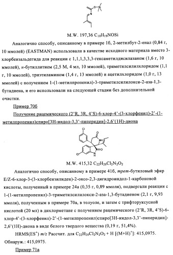 Производные спироиндолинона (патент 2435771)