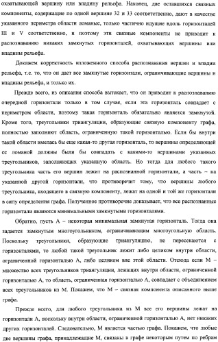 Способ распознавания форм рельефа местности по картине горизонталей (патент 2308086)