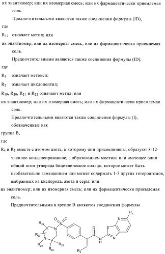 Сульфонамидтиазолпиридиновые производные как активаторы глюкокиназы, пригодные для лечения диабета типа 2 (патент 2412192)