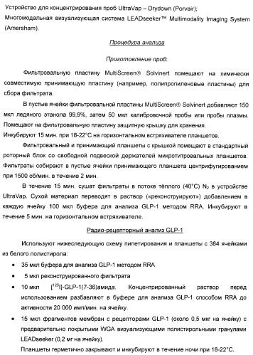 Производные глюкагон-подобного пептида-1 (glp-1) (патент 2401276)