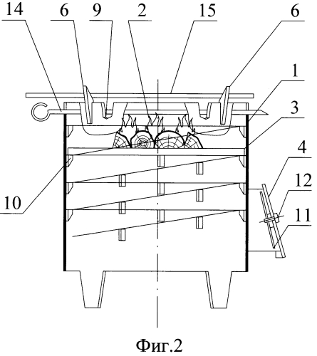 Печь (патент 2565279)
