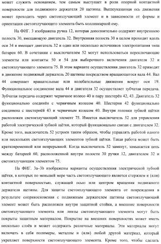 Электрическая зубная щетка, снабженная элементом с электрическим питанием (патент 2368349)