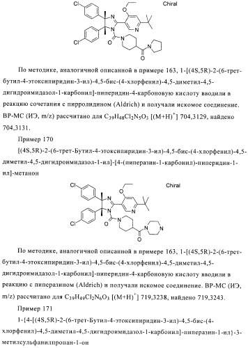 Хиральные цис-имидазолины (патент 2487127)