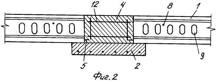Узел сопряжения многопустотных плит кучихина (патент 2363818)