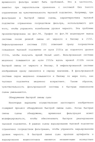 Способы и системы для управления источником исходного света дисплея с обработкой гистограммы (патент 2456679)