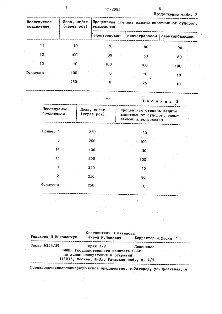 Способ получения производных 4-оксотиазолидин-2- илиденацетамида (патент 1272985)