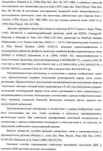 Изолированные полипептиды, кодирующие их полинуклеотиды, экспрессирующие их трансгенные растения и способы их использования (патент 2487166)