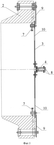 Устройство контроля перпендикулярности уплотнительной поверхности фланцев относительно осевой линии труб (патент 2504467)