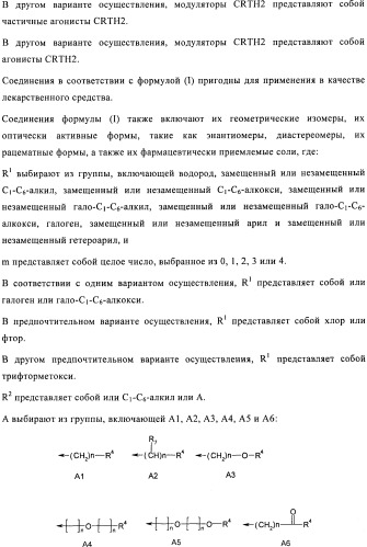 Трициклические спиро-производные в качестве модуляторов crth2 (патент 2478639)