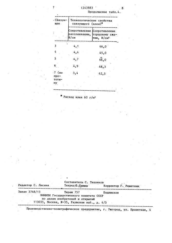 Способ получения силикатного связующего (патент 1243883)