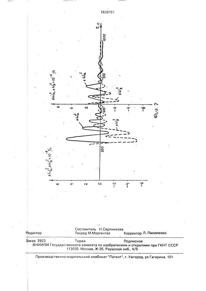 Способ измерения дрейфа гироинерциальных систем (патент 1838761)