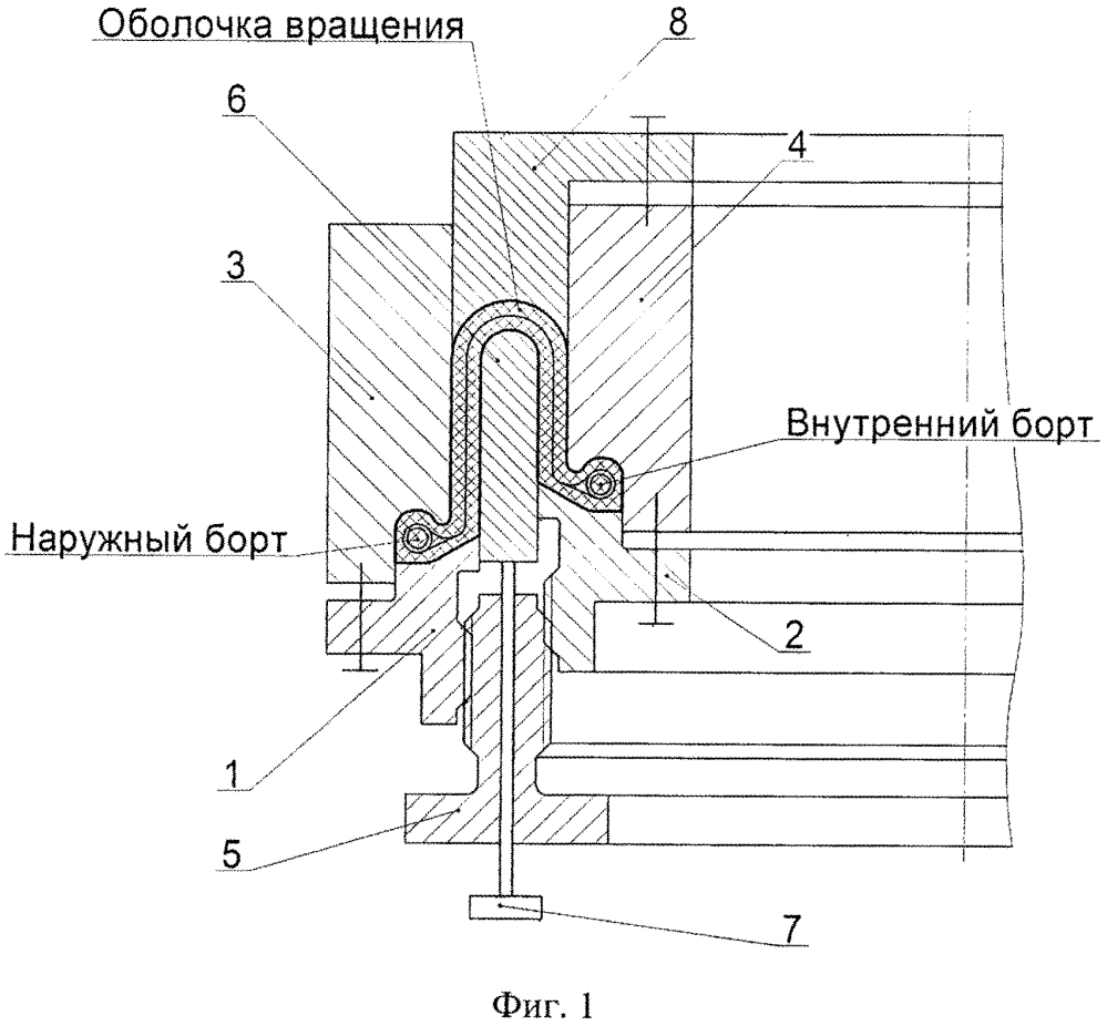 Способ изготовления оболочек вращения и приспособление для его осуществления (патент 2638857)