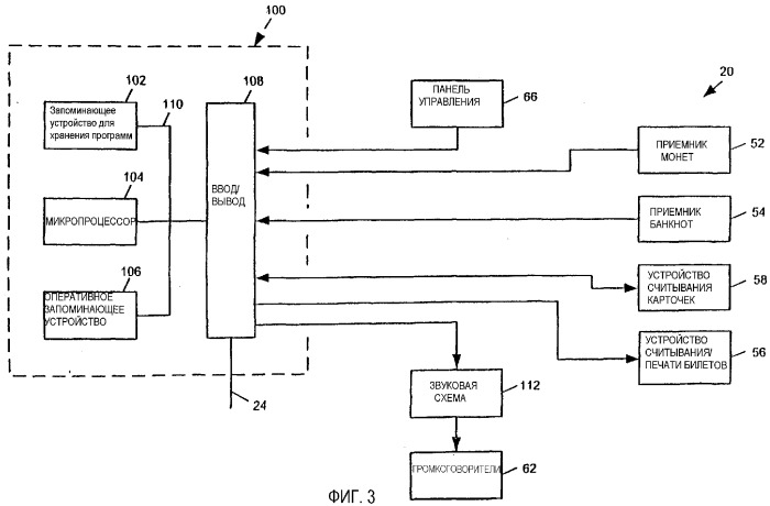 Игровой автомат со звуковым объяснением выплат (патент 2300806)