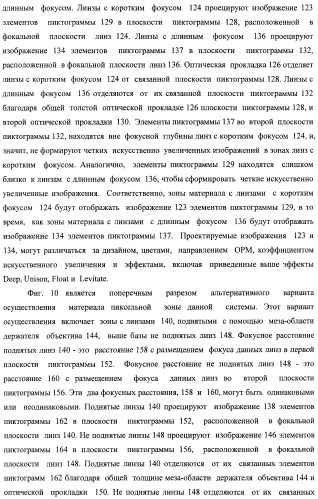 Система воспроизведения изображения и микрооптическая система безопасности (патент 2478998)