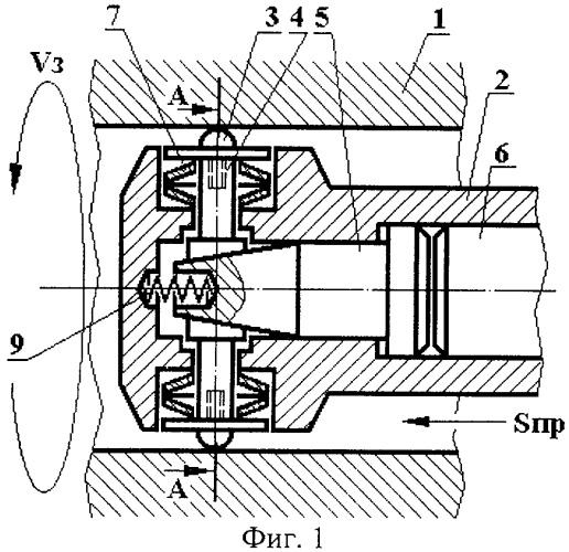 Устройство для статико-импульсного раскатывания (патент 2283748)