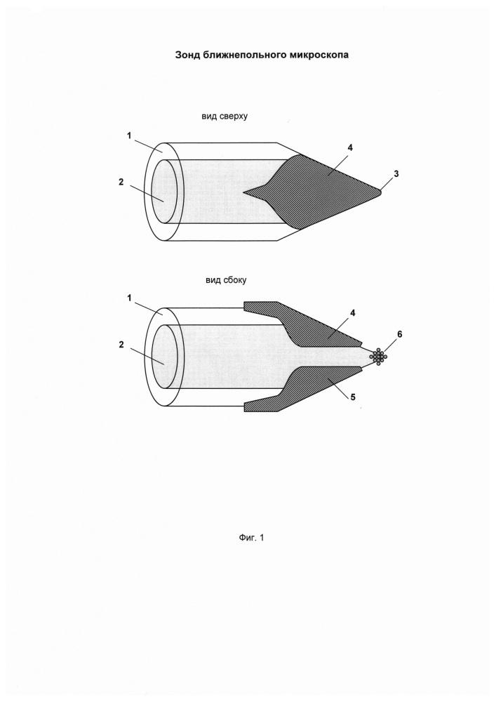 Зонд ближнепольного микроскопа (патент 2663266)