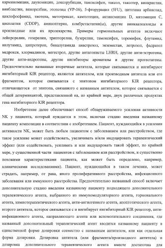 Композиции и способы регуляции клеточной активности nk (патент 2404993)