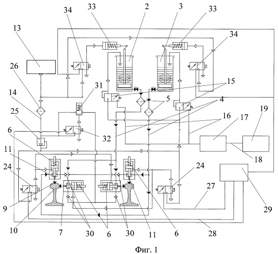 Устройство для нанесения смазки и модификатора трения на рельсы (патент 2348557)