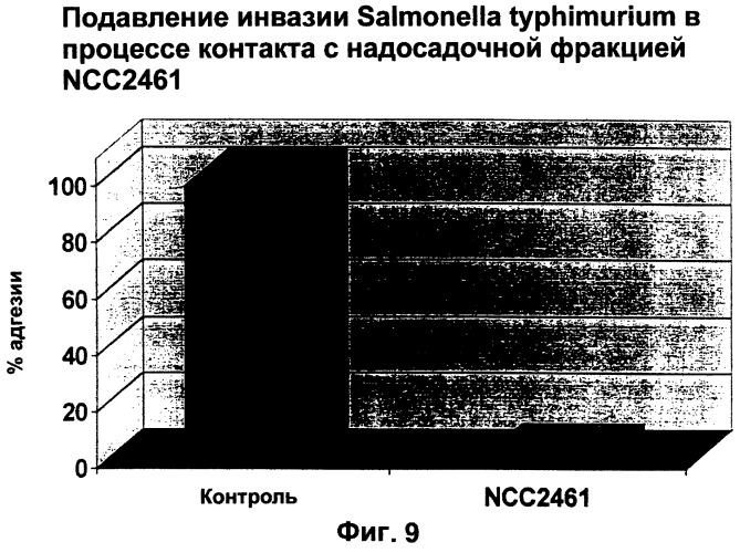 Штамм lactobacillus paracasei cncm i-2116 (ncc 2461), обладающий способностью предотвращать колонизацию кишечника патогенными бактериями, вызывающими диарею, и предотвращать заражение эпителиальных клеток кишечника ротавирусами, пищевой продукт и фармацевтическая композиция для профилактики и/или лечения заболеваний, связанных с диареей (патент 2247569)