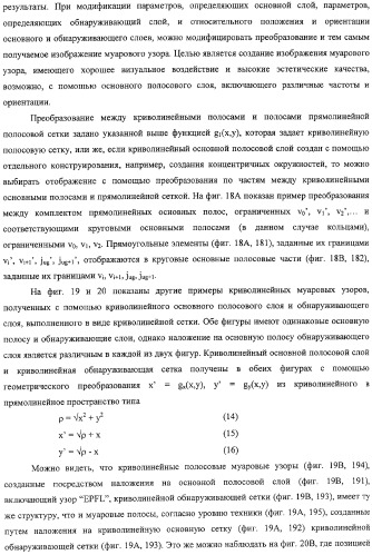 Аутентификация документов и изделий с помощью муаровых узоров (патент 2328036)