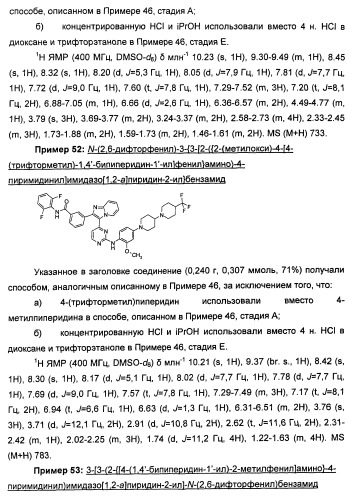 Имидазопиридиновые ингибиторы киназ (патент 2469036)