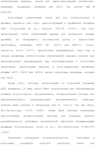 Антитела против вируса гепатита с (патент 2462475)