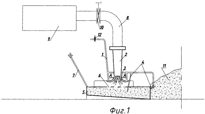 Устройство для выгрузки и зачистки сыпучих веществ (патент 2301188)