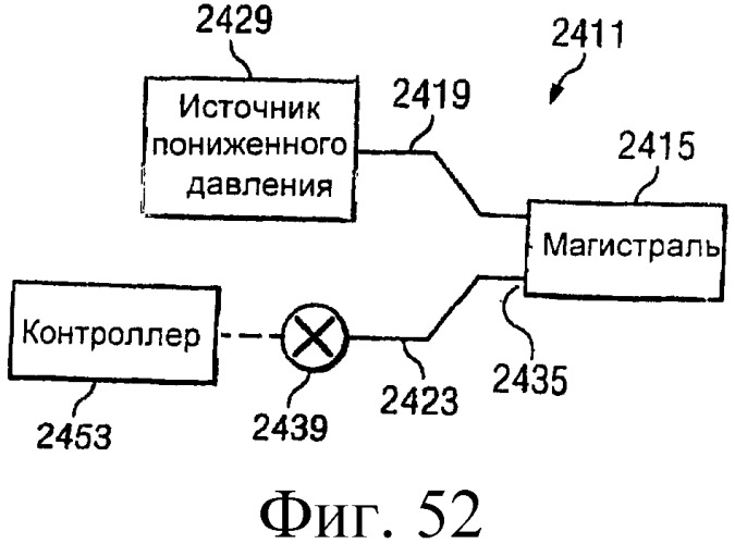 Устройство для лечения путем подкожной подачи пониженного давления с использованием разделения с помощью воздушного баллона (патент 2401652)