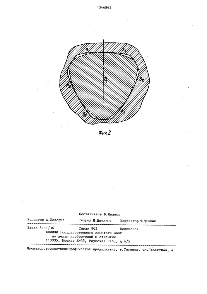 Профильное бесшпоночное соединение (патент 1346865)