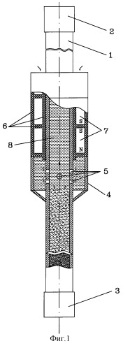 Устройство магнитной обработки скважинной жидкости (патент 2276259)